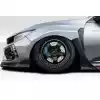 2017-2021 Honda Civic Type R Duraflex Skywalker Front Fenders (25mm) - 2 Pieces - Image 1