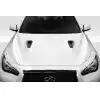 2014-2023 Infiniti Q50 Duraflex GTR Look Hood - 1 Piece - Image 1