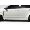 2008-2017 Mitsubishi Lancer / Lancer Evolution 10 Duraflex Vantix Side Skirt Rocker Panels - 2 Pieces - Image 1