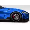 2020-2023 Toyota Supra A90 Duraflex Goblin Front Fender Flares - 6 Pieces (70MM) - Image 1