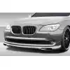 2009-2012 BMW 7 Series F01 F02 Eros Version 1 Front Lip Under Spoiler Air Dam - 1 Piece - Image 1