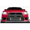 2008-2015 Mitsubishi Lancer Evolution 10 Duraflex JDP Style Front Lip - 1 Piece - Image 1