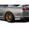 1993-1998 Toyota Supra Duraflex RD-X Rear Add Ons Spat Extensions - 2 Piece - Image 1