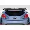 2012-2017 Hyundai Veloster Duraflex Nobo Rear Wing Spoiler - 3 Piece ( non turbo ) - Image 1