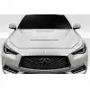 2017-2022 Infiniti Q60 Duraflex GTS Look Hood - 1 Piece - Image 1