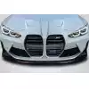 2021-2023 BMW M3 G80 M4 G82 Carbon Creations N - Driven Front Lip Spoiler Air Dam - 1 Piece - Image 1