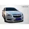 2011-2014 Chevrolet Cruze Couture Polyurethane RS Look Front Lip Under Spoiler Air Dam - 1 Piece - Image 2