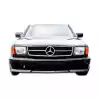 1981-1991 Mercedes S Class W126 2DR Duraflex AMG Look Front Bumper - 1 Piece - Image 1