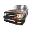 1982-1993 Chevrolet S-10 Blazer GMC Jimmy Duraflex R34 Front Bumper - 1 Piece - Image 1