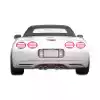 1984-1996 Chevrolet Corvette C4 Duraflex C5 Conversion Rear Bumper - 1 Piece - Image 1