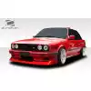 1984-1991 BMW 3 Series E30 2DR 4DR Duraflex Evo Look Front Bumper - 1 Piece - Image 2