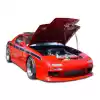 1986-1991 Mazda RX-7 Duraflex GP-1 Front Bumper - 1 Piece - Image 1