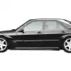 1984-1993 Mercedes 190 W201 Duraflex Evo 2 Wide Body Side Skirts Rocker Panels - 2 Piece - Image 1