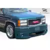 1988-1999 Chevrolet GMC C Series / K Series Pickup 1992-1999 Tahoe Yukon Suburban Duraflex Lightning SE Front Bumper - 1 Piece - Image 2