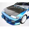 1988-1991 Honda Civic HB CR-X Carbon Creations OEM Look Hood - 1 Piece - Image 9