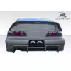 1988-1991 Honda CR-X Duraflex Type M Flared Wing Trunk Lid Spoiler - 1 Piece - Image 2