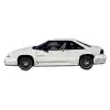 1988-1991 Pontiac Grand Prix 2DR Duraflex Racer Side Skirts Rocker Panels - 2 Piece (S) - Image 1