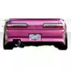 1989-1994 Nissan 240SX S13 2DR Duraflex V-Speed Rear Bumper - 1 Piece - Image 3