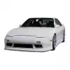 1989-1994 Nissan 240SX S13 Duraflex V-Speed Front Bumper - 1 Piece - Image 1