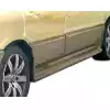 1989-1993 Mitsubishi Galant Duraflex Cyber Side Skirts Rocker Panels - 2 Piece (S) - Image 1