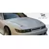 1989-1994 Nissan Silvia S13 Duraflex D-1 Hood - 1 Piece - Image 4