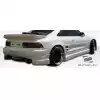 1991-1995 Toyota MR2 Duraflex Type B Rear Add Ons Spat Bumper Extensions - 2 Piece - Image 2