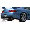 1991-1995 Toyota MR2 Duraflex Type T Rear Bumper - 1 Piece - Image 2