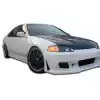 1992-1995 Honda Civic 2dr / 4DR Duraflex B-2 Side Skirts Rocker Panels - 2 Piece - Image 1