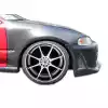 1992-1995 Honda Civic 2DR / HB Carbon Creations OEM Look Fenders - 2 Piece - Image 1