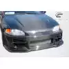 1992-1995 Honda Civic 2DR / HB Carbon Creations Dritech OEM Look Hood - 1 Piece - Image 3