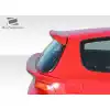 1992-1995 Honda Civic HB Duraflex Mid Wing Trunk Lid Spoiler - 3 Piece - Image 2