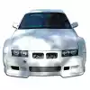 1992-1998 BMW 3 Series M3 E36 2DR Duraflex GT500 Wide Body Front Bumper - 1 Piece - Image 1