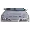 1992-1996 Honda Prelude Duraflex Predator Hood - 1 Piece - Image 1