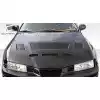 1992-1996 Honda Prelude Duraflex Predator Hood - 1 Piece - Image 2