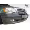 1992-1999 Mercedes S Class W140 Duraflex LR-S Front Bumper - 1 Piece - Image 5