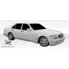 1992-1999 Mercedes S Class W140 Duraflex LR-S Front Bumper - 1 Piece - Image 7