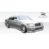 1992-1999 Mercedes S Class W140 Duraflex VIP Side Skirts Rocker Panels (short wheelbase) - 2 Piece - Image 2