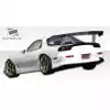 1993-1997 Mazda RX-7 Duraflex V-Speed Rear Bumper - 1 Piece - Image 2