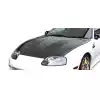 1993-1998 Toyota Supra Carbon Creations TS-1 Hood - 1 Piece - Image 1