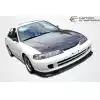 1994-2001 Acura JDM Integra Carbon Creations Spoon Style Front Lip Under Spoiler Air Dam - 1 Piece - Image 3