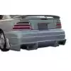 1994-1998 Ford Mustang Duraflex Bomber Rear Bumper - 1 Piece - Image 1