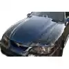 1994-1998 Ford Mustang Duraflex 3" Cowl Hood - 1 Piece - Image 1