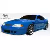 1994-1998 Ford Mustang Duraflex GT500 Wide Body Door Caps - 2 Piece (S) - Image 3