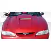 1994-1998 Ford Mustang Duraflex Spyder 3 Hood - 1 Piece - Image 3