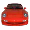 1995-1998 Porsche 911 Carrera 993 C2 C4 Targa Duraflex Club Sport Front Lip Under Spoiler Air Dam - 3 Piece - Image 1