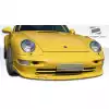 1995-1998 Porsche 911 Carrera 993 C2 C4 Targa Duraflex Club Sport Front Lip Under Spoiler Air Dam - 3 Piece - Image 2