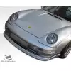 1995-1998 Porsche 911 Carrera 993 C2 C4 Targa Duraflex Club Sport Front Lip Under Spoiler Air Dam - 3 Piece - Image 3