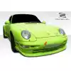 1995-1998 Porsche 911 Carrera 993 C2 C4 Targa Duraflex Club Sport Front Lip Under Spoiler Air Dam - 3 Piece - Image 5