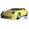 1995-1998 Porsche 911 Carrera 993 C2 C4 Targa Duraflex Club Sport Front Lip Under Spoiler Air Dam - 3 Piece - Image 6