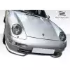 1995-1998 Porsche 911 Carrera 993 C2 C4 Targa Duraflex RS Look Front Add Ons Spat Bumper Extensions - 2 Piece - Image 4